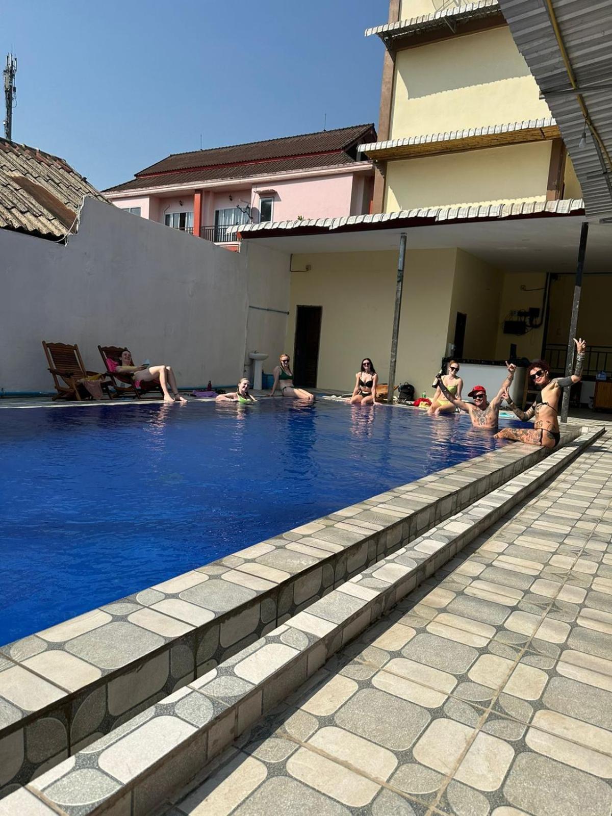 Vang Vieng Global Hostel Zewnętrze zdjęcie