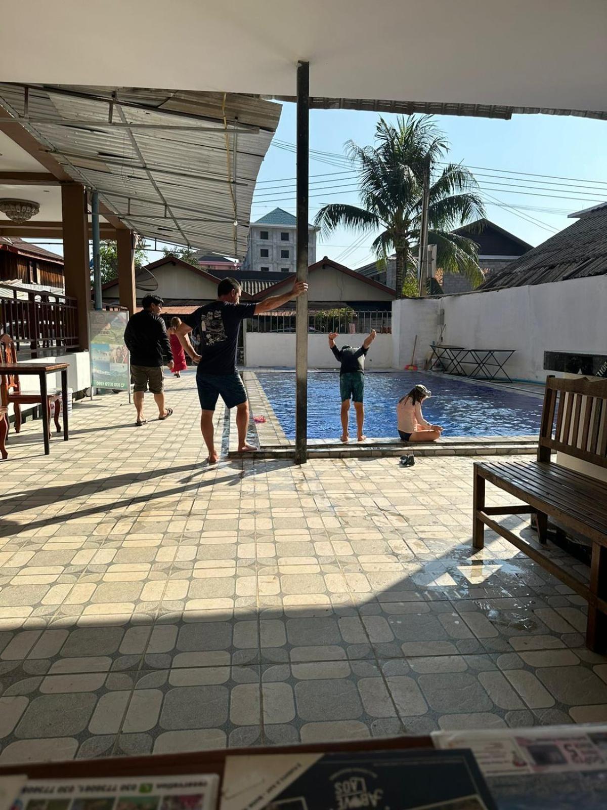 Vang Vieng Global Hostel Zewnętrze zdjęcie