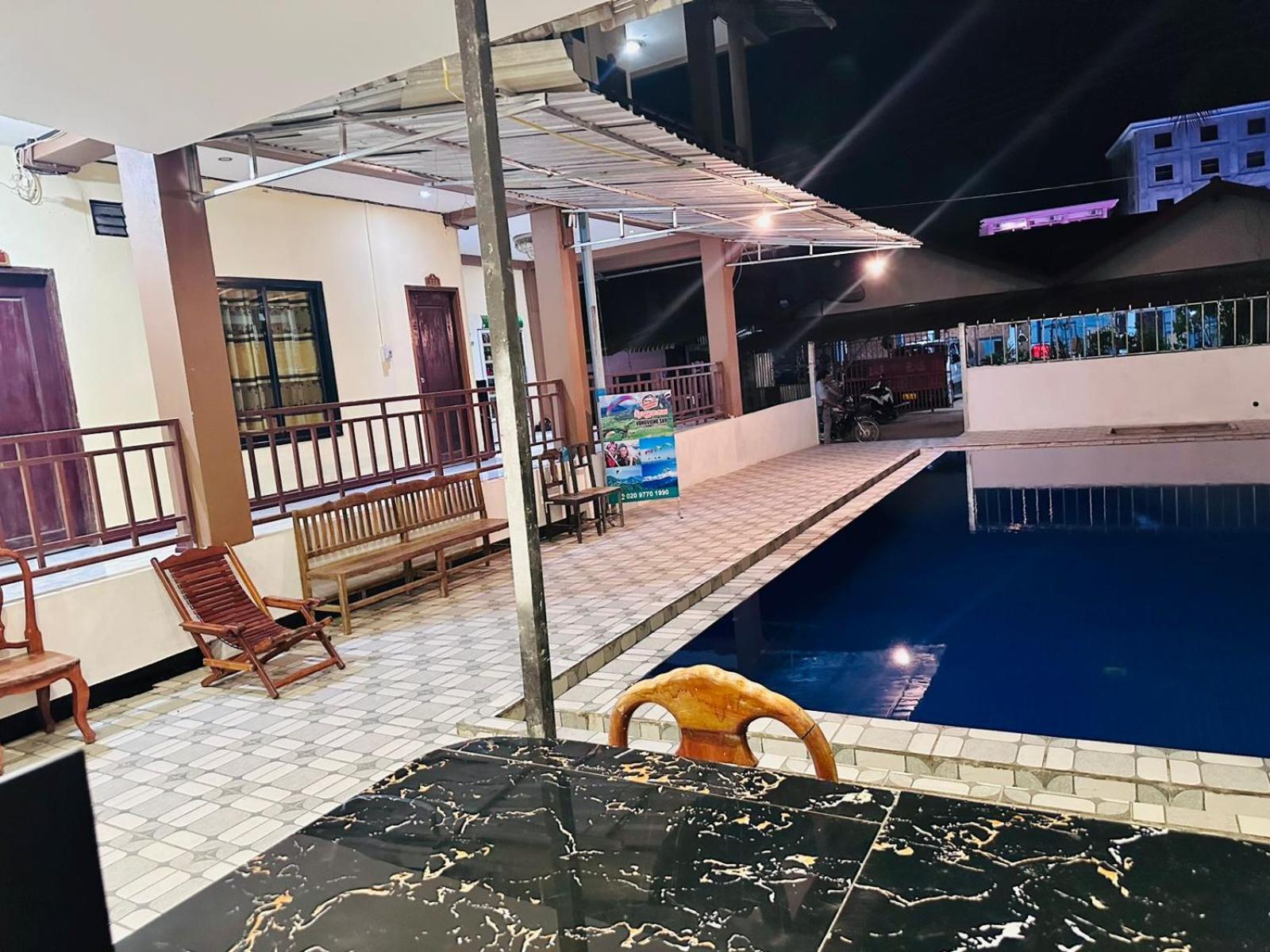 Vang Vieng Global Hostel Zewnętrze zdjęcie